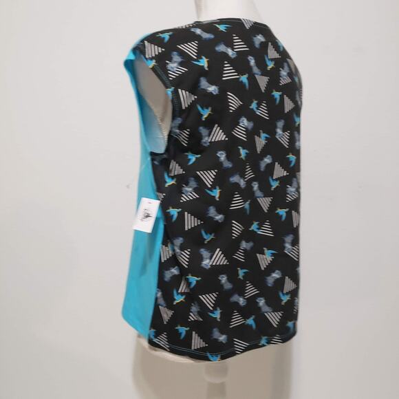 NEW!! Disney Womens SIZE M Pocahontas Meeko Muscle Tank Top Colorblock - Picture 4 of 12